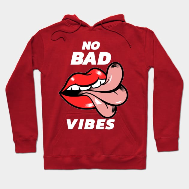 No Bad Vibes Hoodie by TheWaySonic